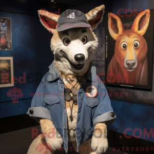 Dingo maskot kostume...