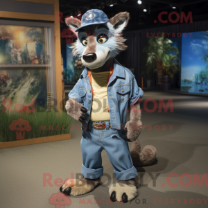 Dingo maskot kostume...