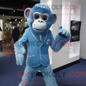 Postava maskota Sky Blue...