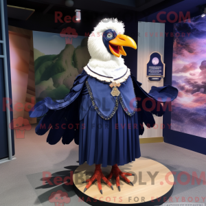 Maskottchenkostüm Navy...