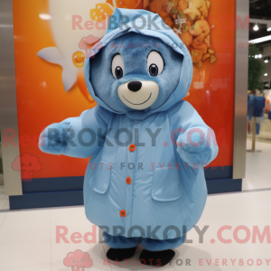 Sky Blue Apricot mascot...