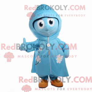 Sky Blue Apricot mascot...