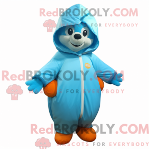 Sky Blue Apricot mascot...