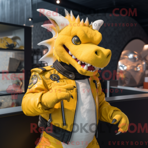 Yellow Dragon maskot...