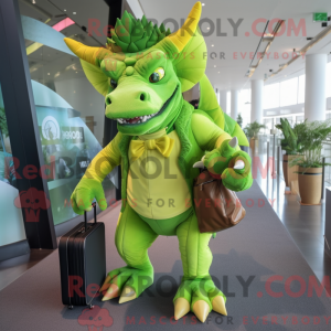 Lime Green Triceratops...