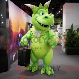 Lime Green Triceratops...
