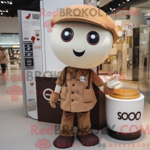 Brown Miso Soup mascot...