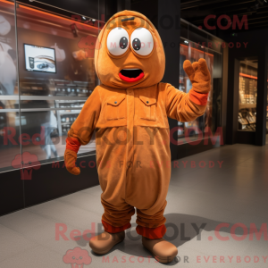 Rust Potato mascot costume...