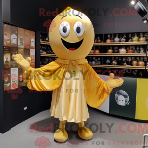 Costume de mascotte Gold...