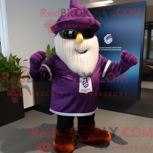 Purple Beet mascot costume...