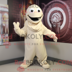 Crème Hydra mascottekostuum...