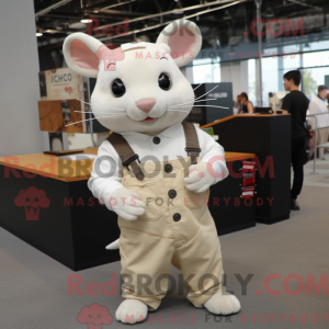 Cream Chinchilla mascot...