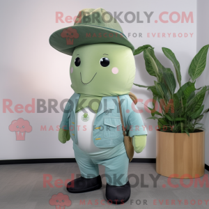 Olive Narwhal mascot...