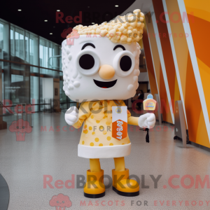 Cream Pop Corn Maskottchen...