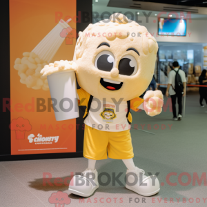Cream Pop Corn maskot...