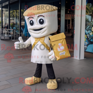 Cream Pop Corn maskot...