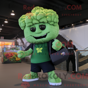 Green Cauliflower mascot...