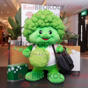 Green Cauliflower mascot...