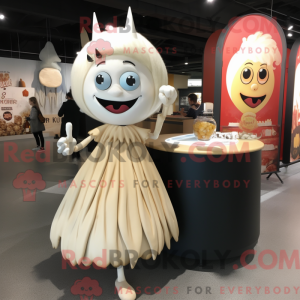 Cream Vampire mascot...