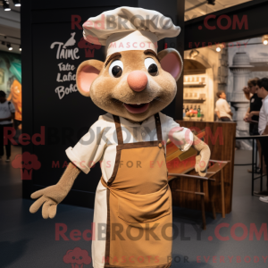 Tan Ratatouille mascot...