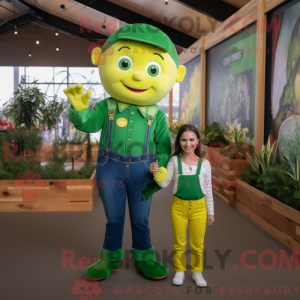 Forest Green Lemon mascot...