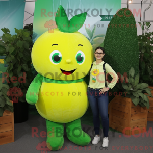 Costume mascotte de citron...