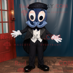 Navy Squid maskot kostume...