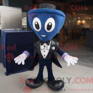 Navy Squid maskot kostume...