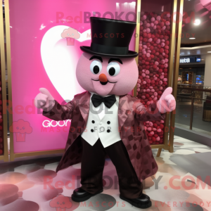 Pink Chocolates mascot...