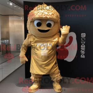 Personaggio mascotte Gold...