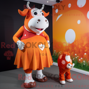 Oranje Hereford koe...