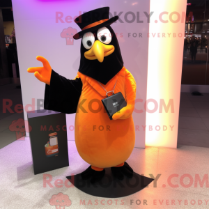 Disfraz de mascota pingüino...