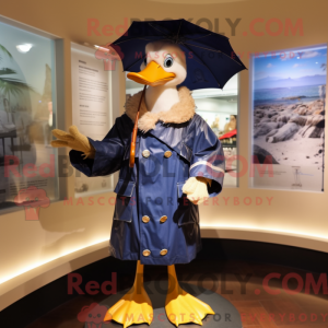 Postava maskota Navy Goose...