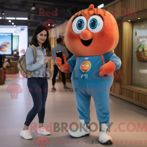 Peach Meatballs maskot...