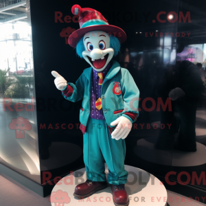 Uma figura de máscara de...