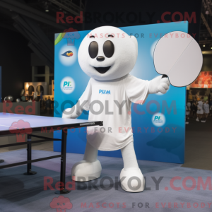 White Ping Pong Table...