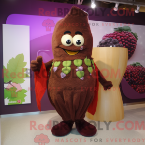 Disfraz de mascota de Brown...