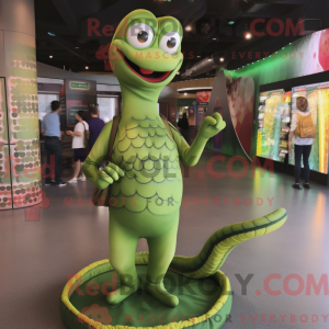 Olive Snake mascotte...