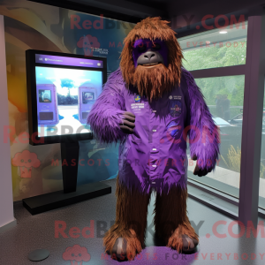 Paars Sasquatch...