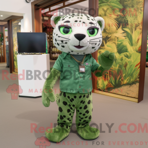Costume mascotte de léopard...
