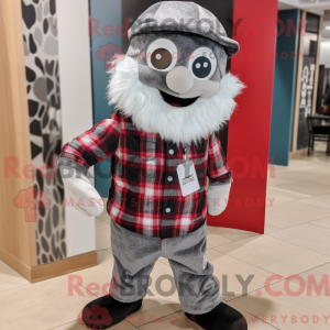 Silver Raspberry mascot...
