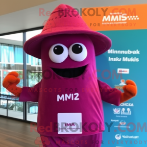 Magenta Tikka Masala mascot...