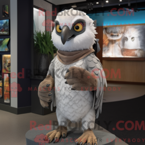 Gray Falcon mascot costume...