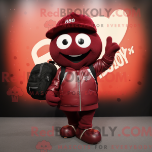Maroon Ray Maskottchen...