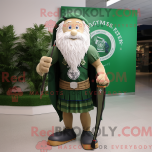 Forest Green Celtic Harpe...