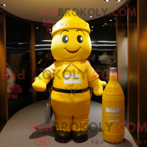 Bottle Of Mustard mascot...