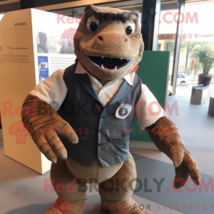 Komodo Dragon mascot...