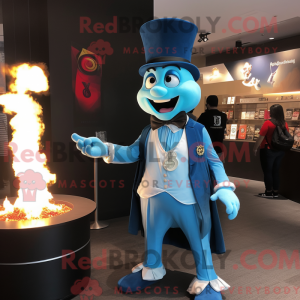 Sky Blue Fire Eater máscara...