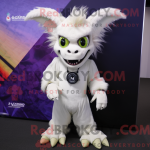 White Chupacabra mascot...