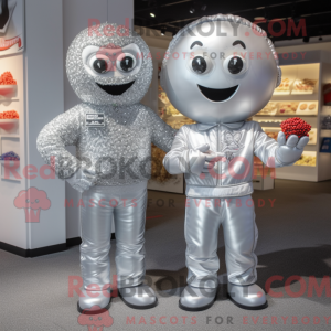 Maskottchenkostüm Silver...
